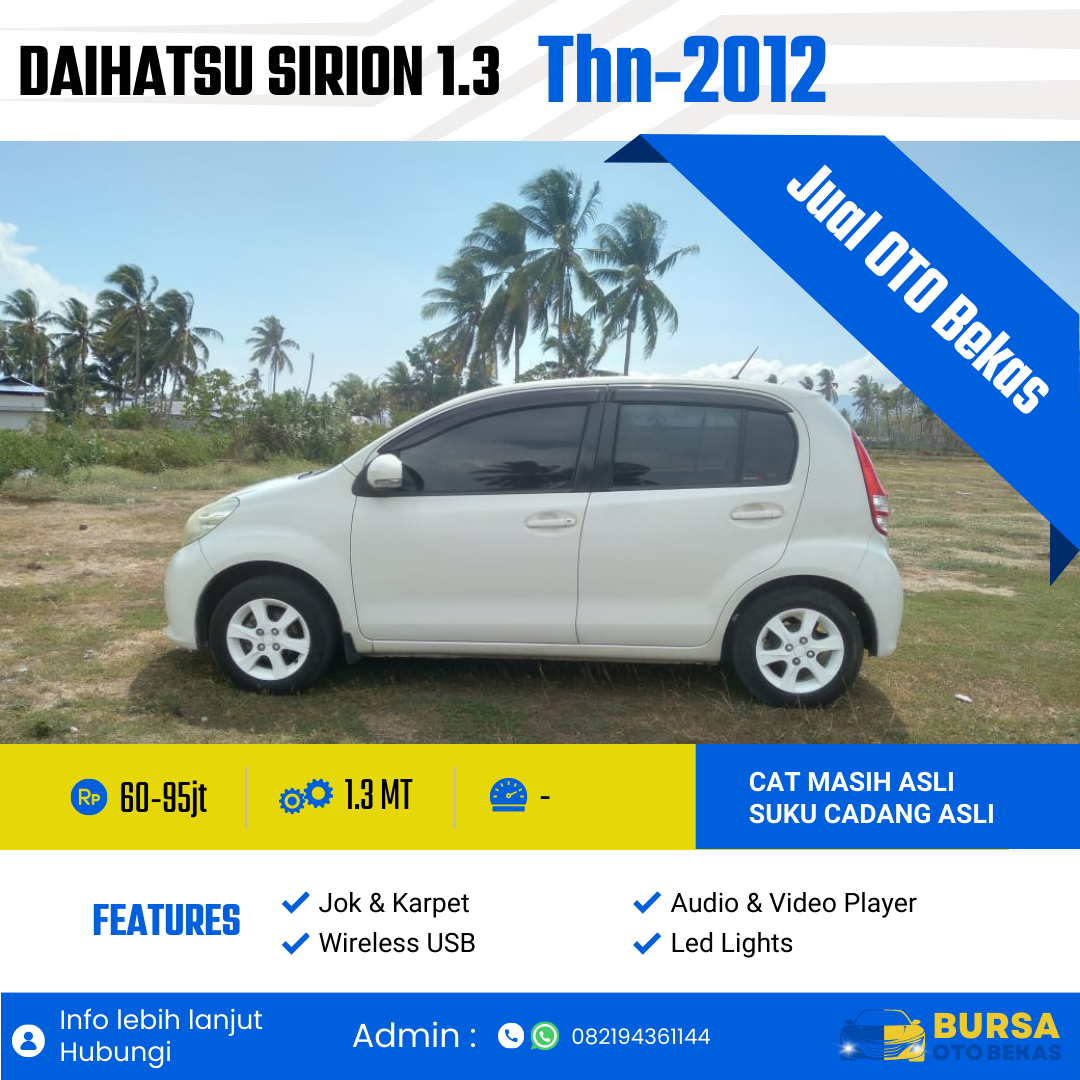 Dijual Mobil Daihatsu Sirion